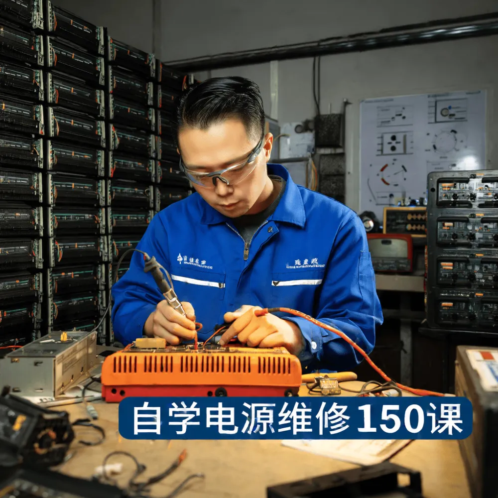 刘坚强150课自学电源维修课程