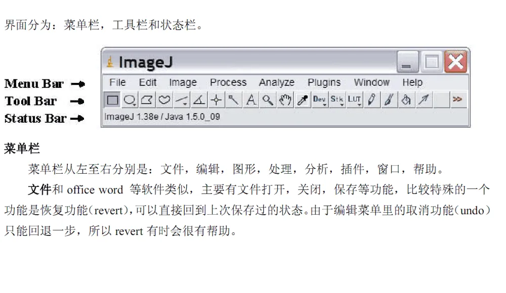 公共图像处理软件ImageJ：Win与Mac版