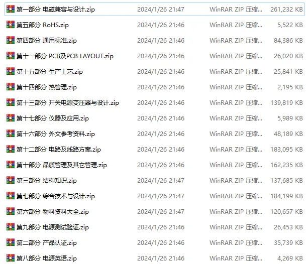 电源资料大合集