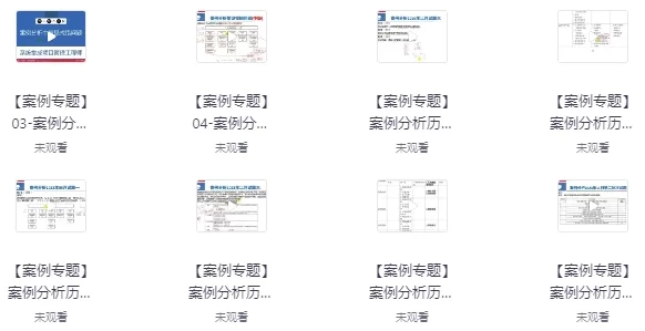 2025年11月野人软考中级系统集成项目管理工程师(第三版)备考资源