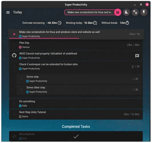 Super Productivity任务管理软件 v8.0.10