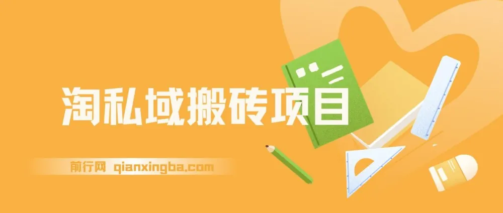 淘私域搬砖项目：利用信息差，每日操作1小时，月入可达5W