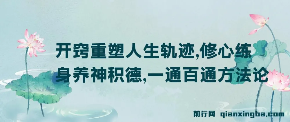 《开窍：修心练身养神积德，重塑人生轨迹的方法论》