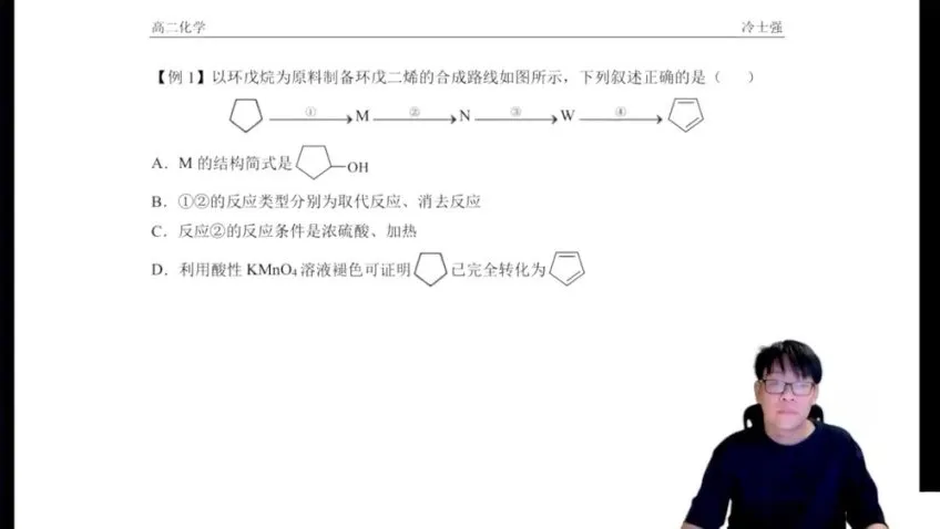 冷士强精讲高二化学下学期：原子结构与有机化学