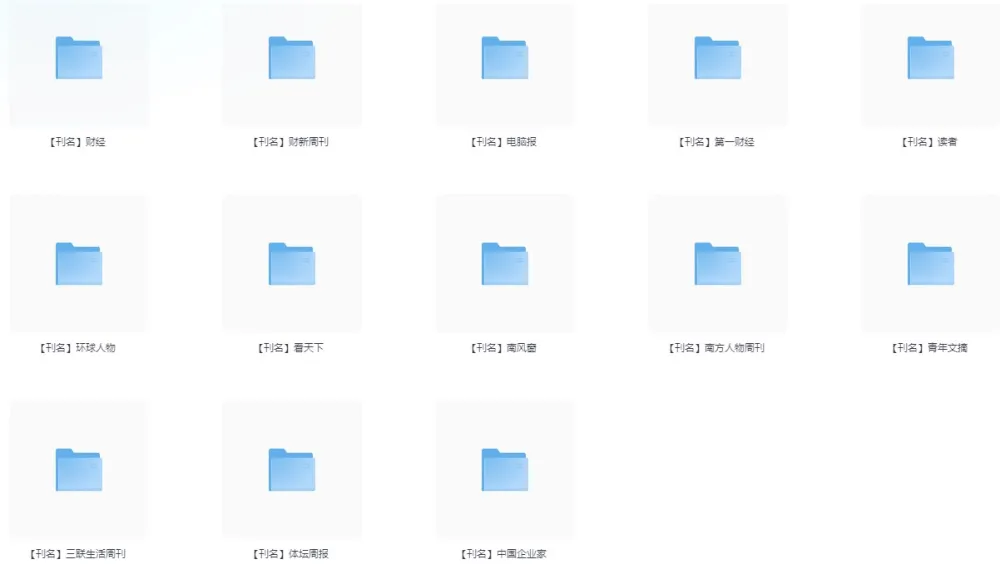 2025热门期刊合集(财经、看天下、南风窗等)