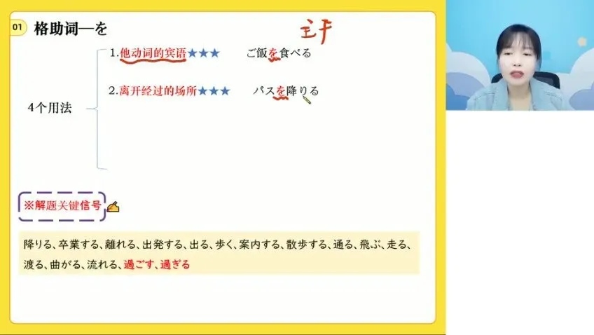 高三日语高考冲刺班：花梦迪老师精讲