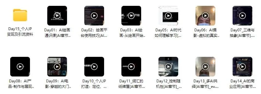 野菩萨AI绘画资深课：开启AI绘画全新视野