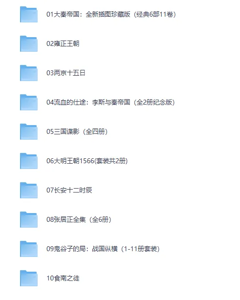 十部历史权谋经典书单：人性与权力博弈佳作