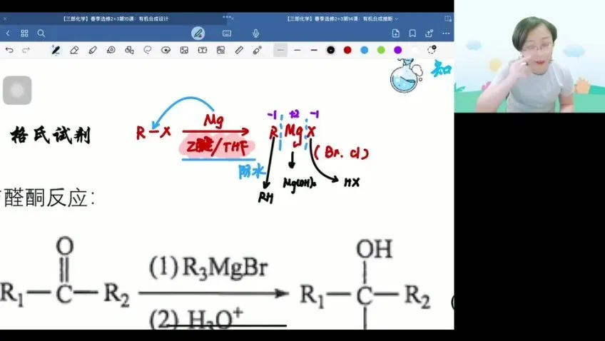 高二化学赵晶春季班：晶体结构与有机化学专题精讲