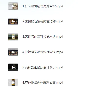 营销号混剪带货课程：从内容创作到流量变现全流程