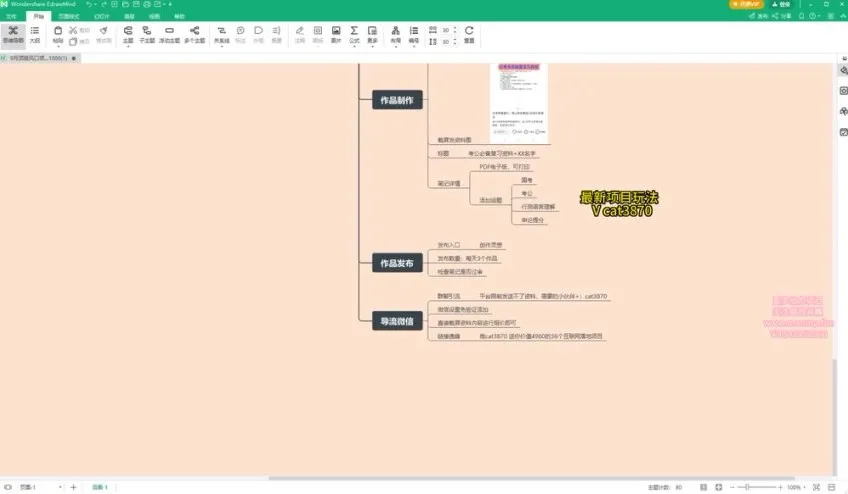 小红书卖公务员笔试资料项目：零成本零风险日入过千