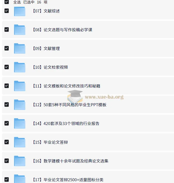 2025毕业论文与毕业答辩精选资料集