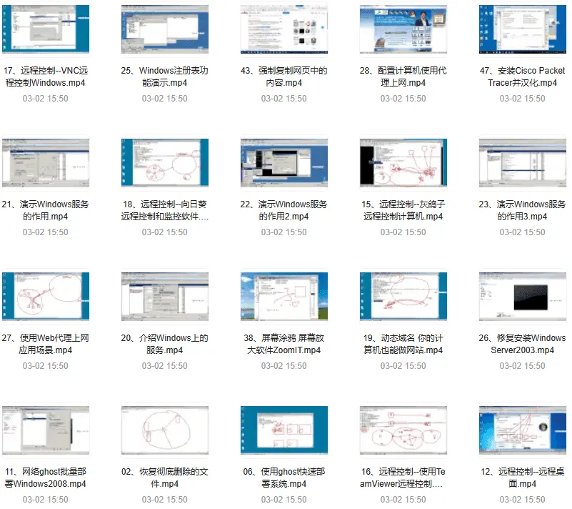 IT小技巧视频课程：U盘装系统、密码破解、远程控制与数据恢复