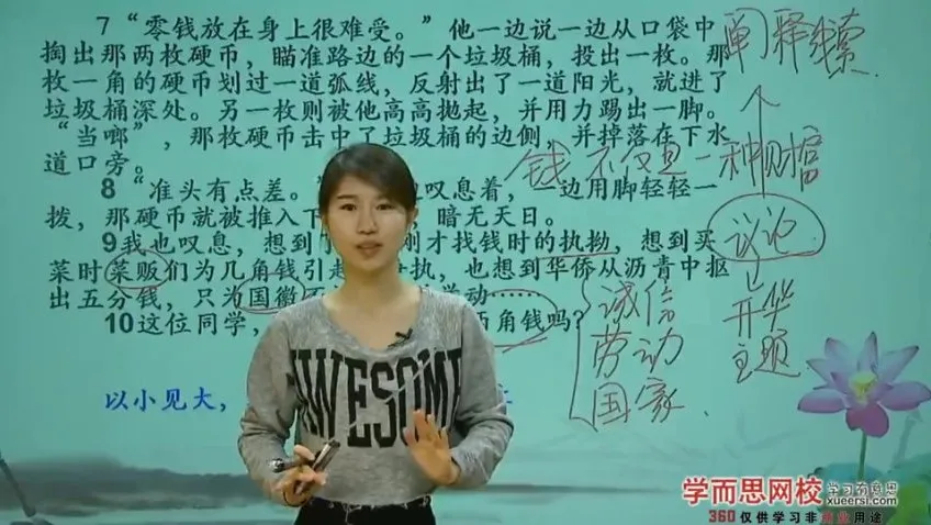 王帆精讲人教版初一至初三初中语文全套课程