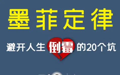 《墨菲定律：避开人生倒霉的20个坑》音频课程