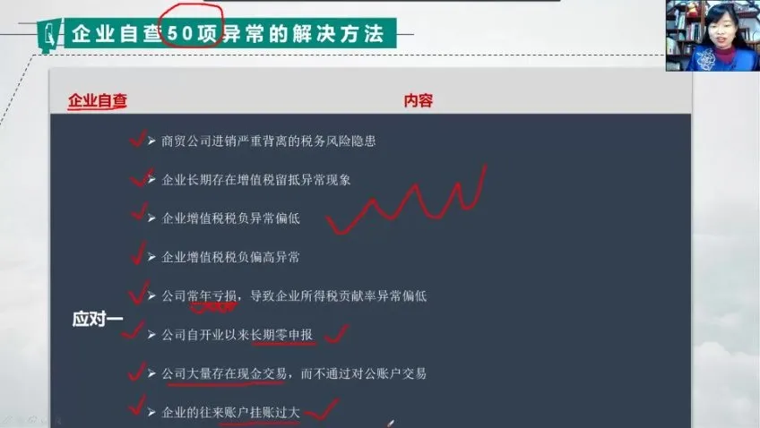 金税系统：50个税务预警指标解析与风险防范资料