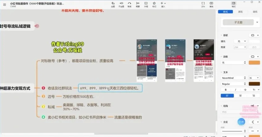 小红书高效引流秘籍：1000+信息差玩法与防封策略