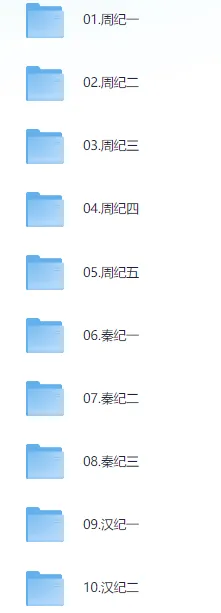 冯唐讲《资治通鉴》音频合集