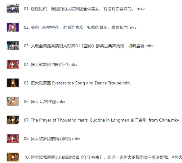 恒大歌舞团舞蹈欣赏与训练视频