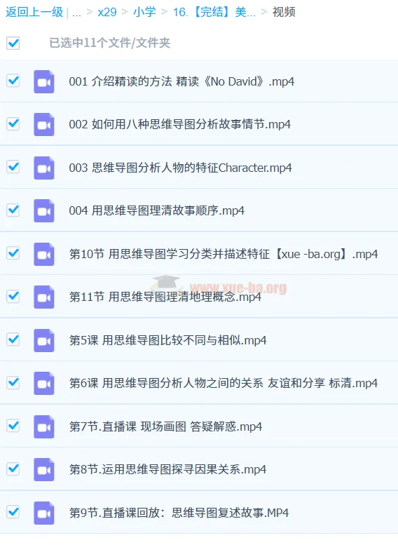 【完结】美国公立学校老师：用思维导图精读英文绘本课程