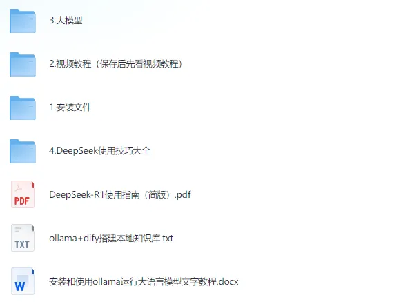 DeepSeek本地部署视频教程与全套安装包