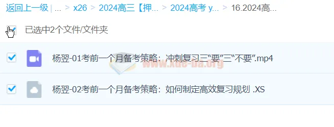 杨翌 2024 高三高考地理押题冲刺班:考前策略精讲