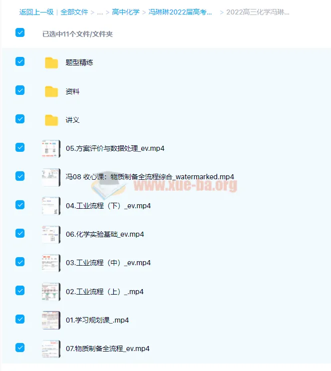 冯琳琳2022届高考化学二轮复习寒春联报课程