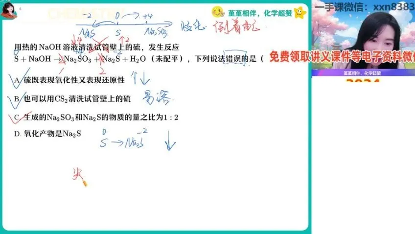 2024高一化学寒假特训:王瑾尖端班笔记与题型精讲