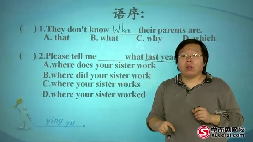 刘飞飞初中英语语法：六次课攻克初二高频语法考点