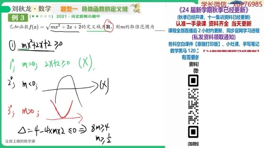 2024刘秋龙高一数学尖端班：集合/函数/三角函数专题精讲