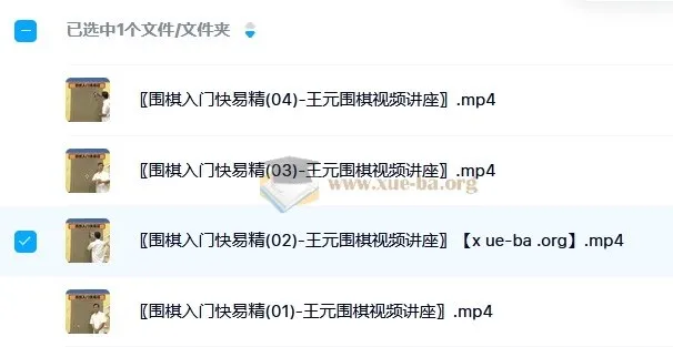 《围棋入门快易精：王元围棋视频讲座》
