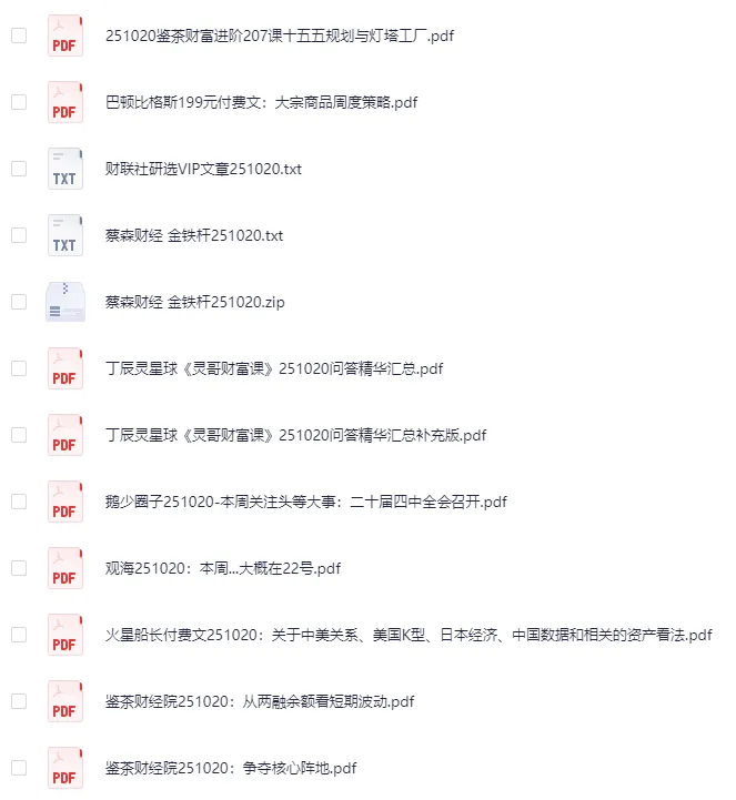 全网付费文章 - 大佬文集圈、学习先锋（10月20日更新）[PDF]