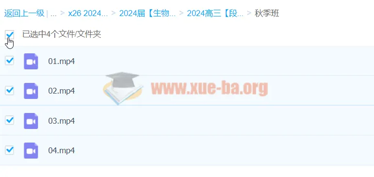 段麟飞2024高三高考生物一轮秋季班课程