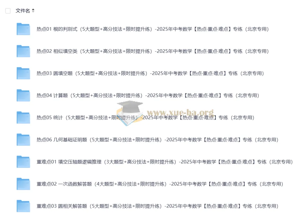 2025年中考数学【热点•重点•难点】专练(完整版)