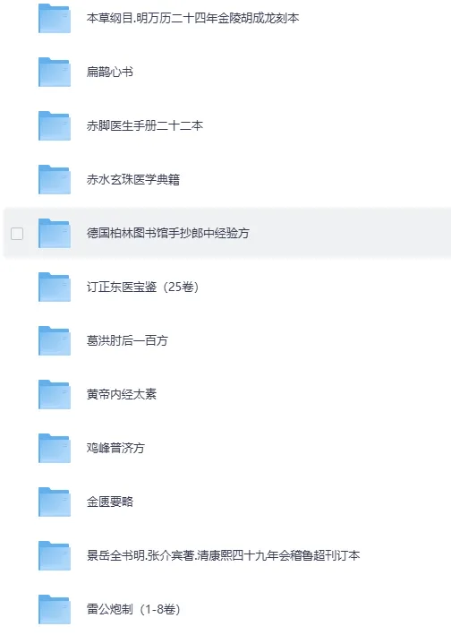 《120本珍贵古籍医书大合集 [PDF]》