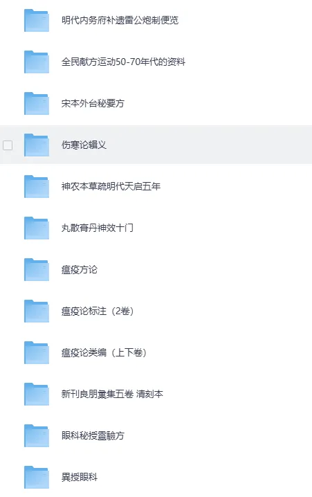 《120本珍贵古籍医书大合集 [PDF]》