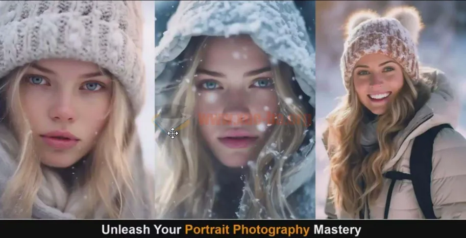 Midjourney v5、ChatGPT和Bard：Esther Olga Blikhar AI人工智能人像摄影大师班（15节，中英字幕）