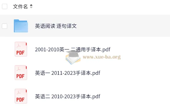 2024考研英语真题阅读逐句手译（2001 - 2023）