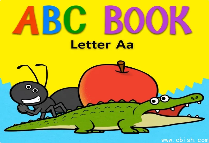 幼儿英语启蒙动画《字母书 ABC Book》：含音视频+电子书