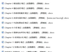 【语法宝典】备战2024年中考英语语法培优生笔记