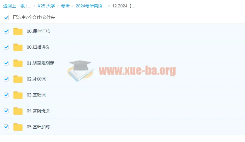 2024考研英语刘晓燕全程班