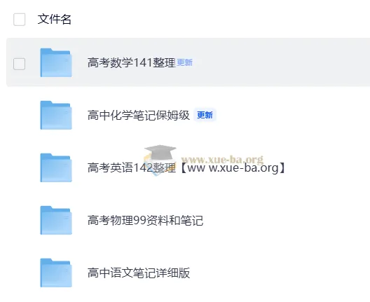 2026年高考语文、数学、英语、物理、化学知识点笔记素材整理