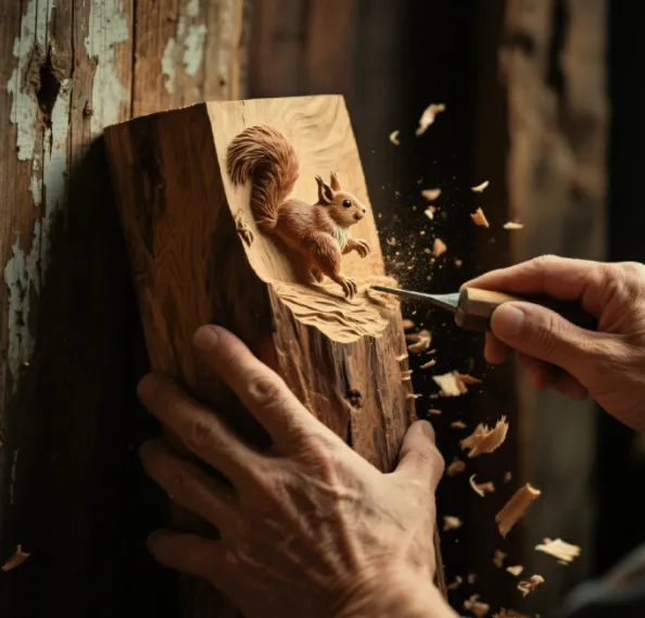 《木工雕刻全书：从零开始真正掌握木雕技艺》与《木工全书》