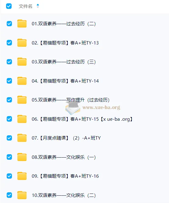 【2025初二春下】曹雪梅初中英语双语素养自主学习TY·A+课程