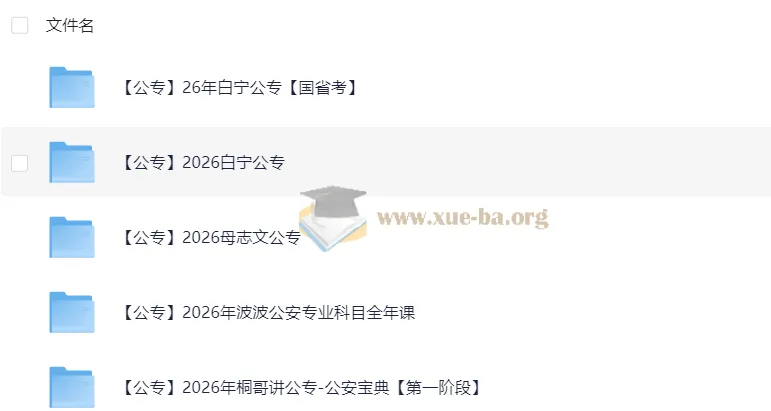 2026公安专业科目考试资料大全:白宁、母志文、波波等名师课程