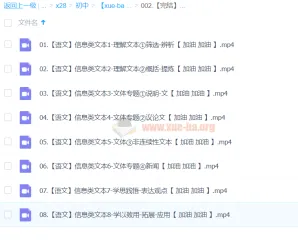 【完结】2024中考语文：信息类文本一本通