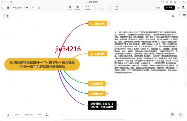 《电商维权赔付实操指南：手机月入8万实战教程》