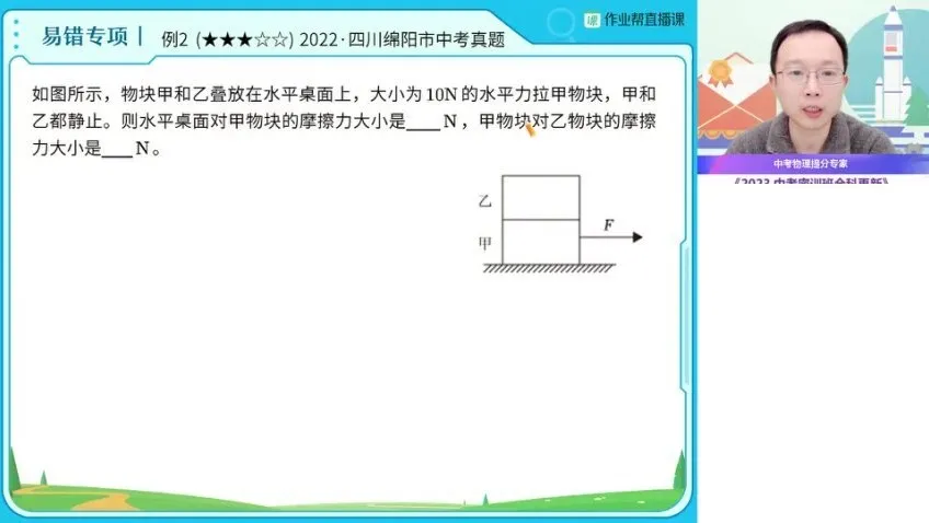 付雷2023初三物理A+班：中考冲刺全攻略
