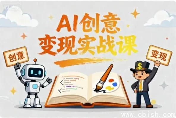《AI创意变现实战课》：0基础实现灵感变现