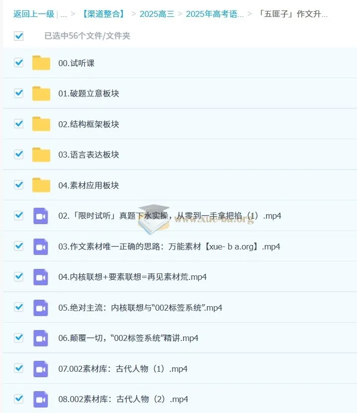 2025高考语文「五匪子」高考作文升维突破营课程